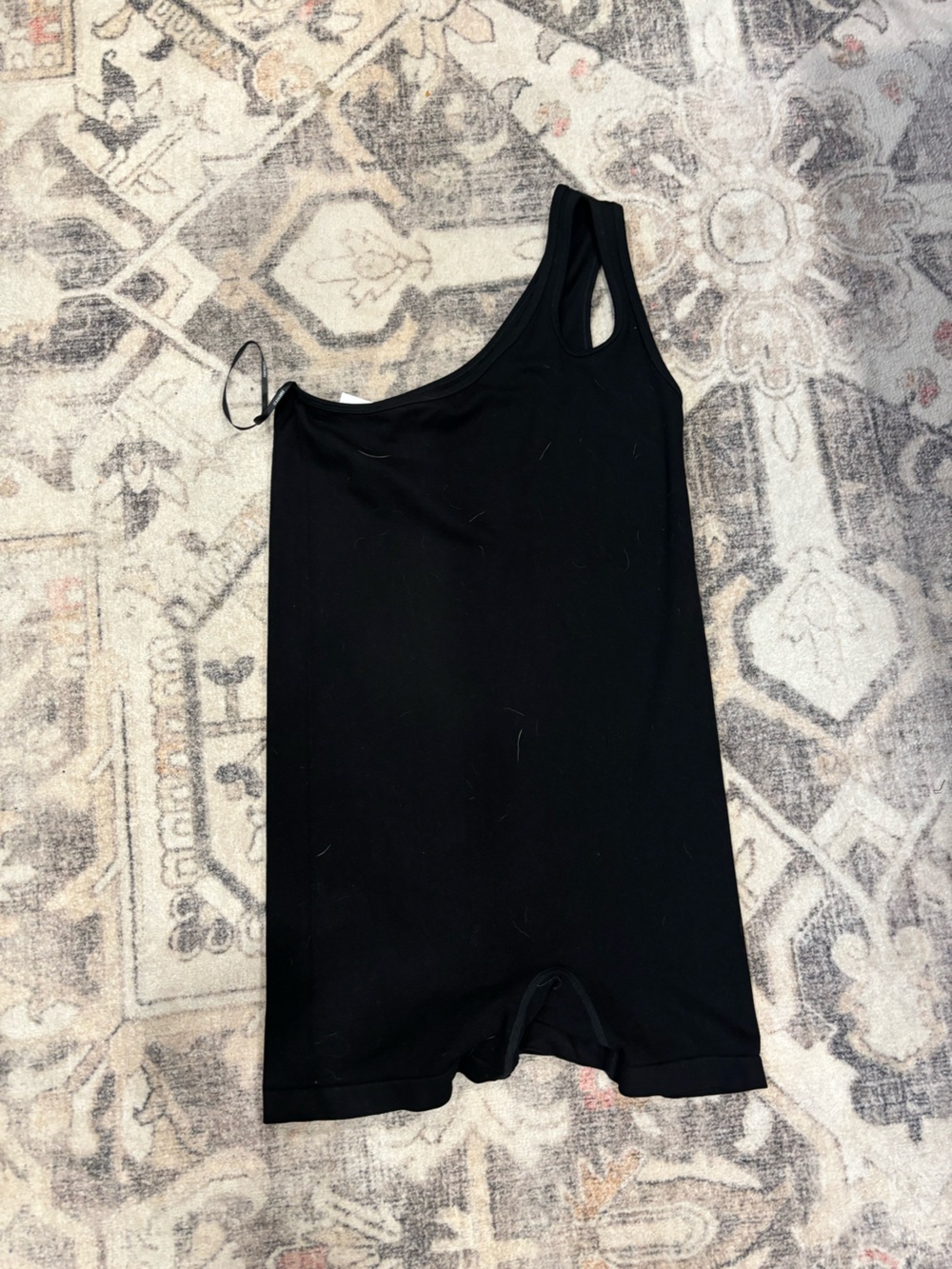 Forever 21 Black One-Shoulder Bodysuit